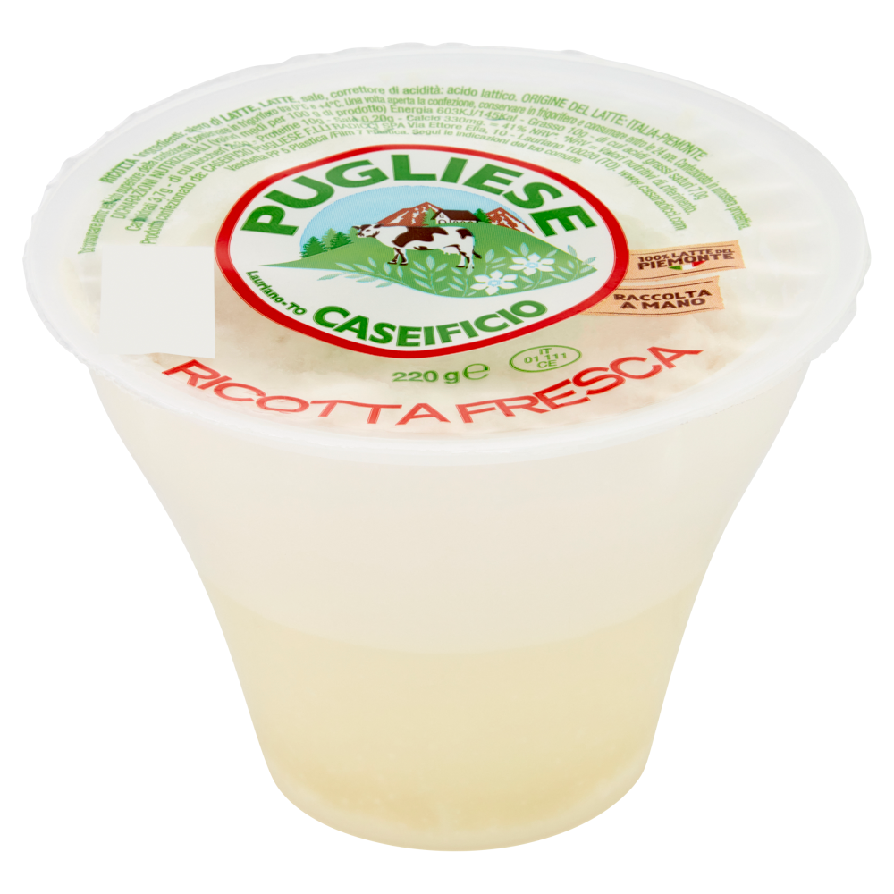Caseificio Pugliese Ricotta Fresca 220 g