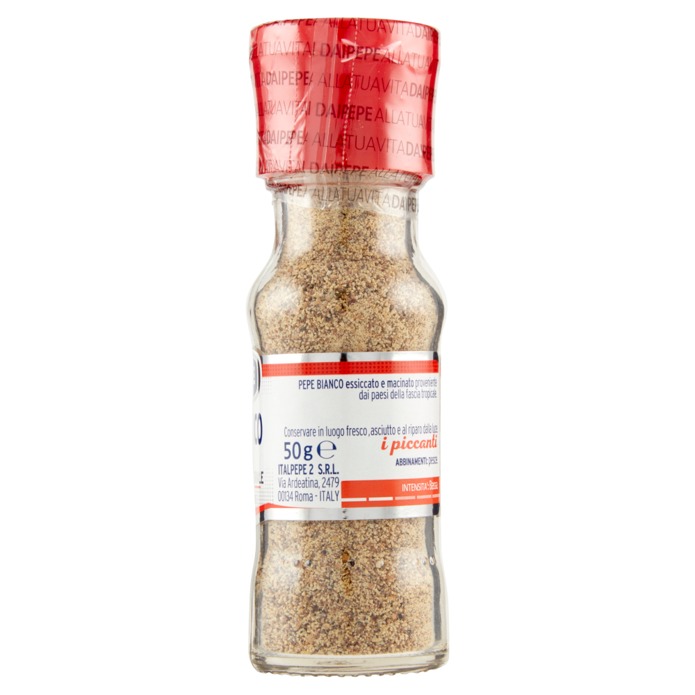 Italpepe Pepe Bianco Macinato 50 g
