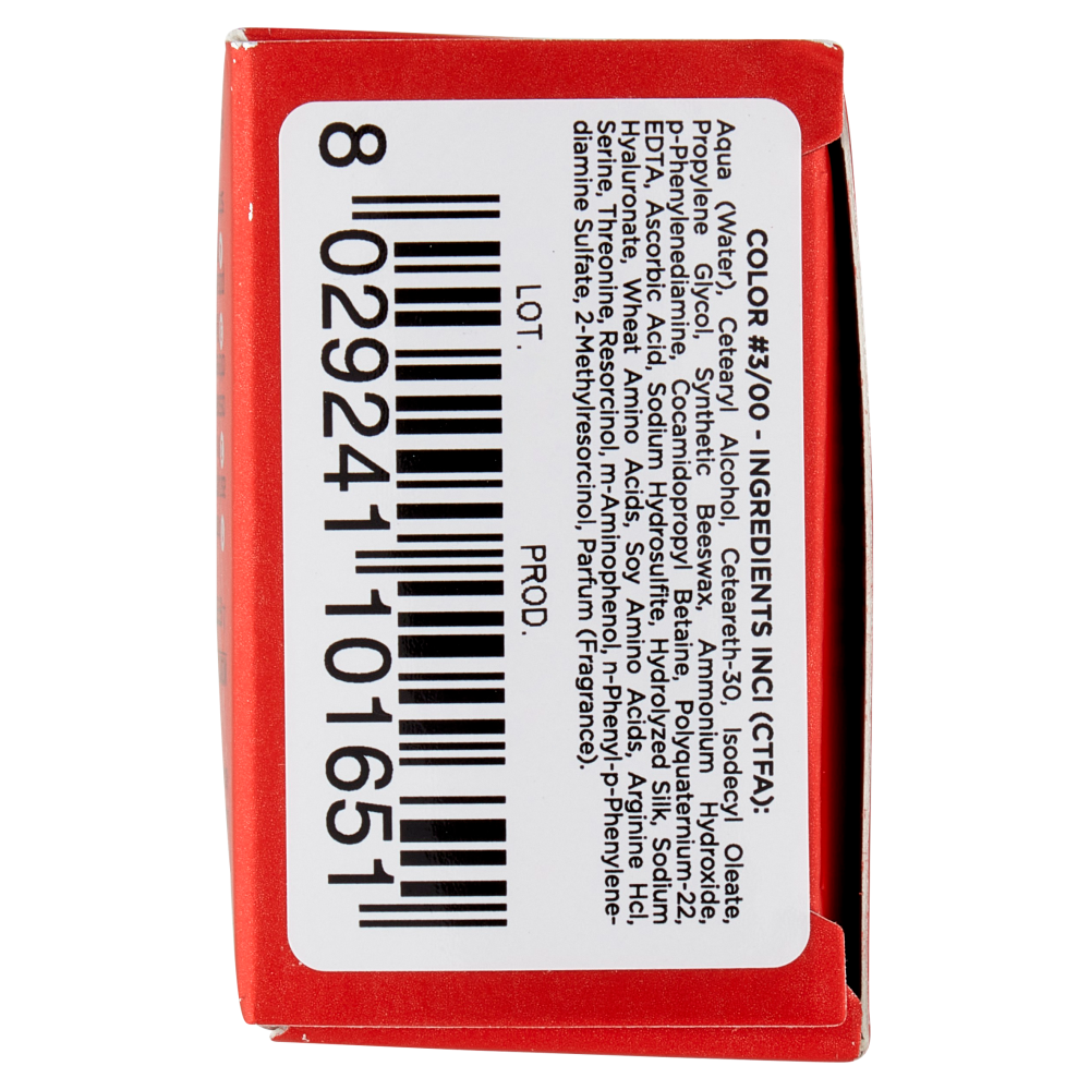 Vitalcare Professional Crema Colorante Capelli Permanente 3/00 Castano Scuro 100 ml