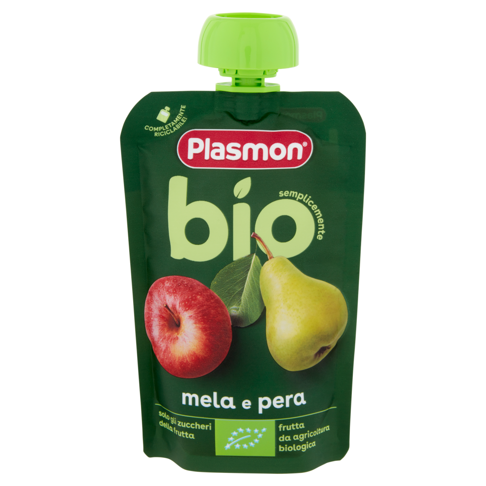 Plasmon semplicemente bio mela e pera 100 g
