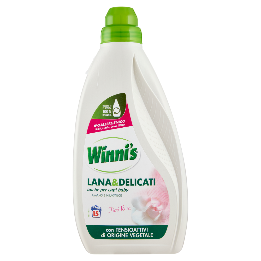 Winni's Lana & Delicati Fiori Rosa, 15 Lavaggi, 750 ml