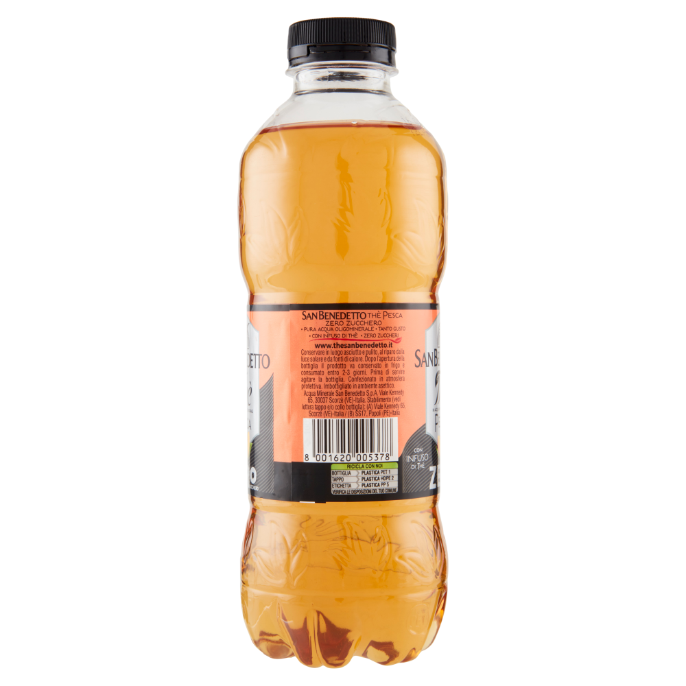 San Benedetto Th&egrave; Pesca Zero 0,5 L