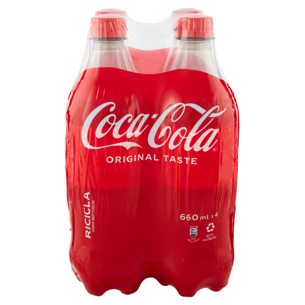 COCACOLA Original Taste PET 4 x 660 ml Carrefour