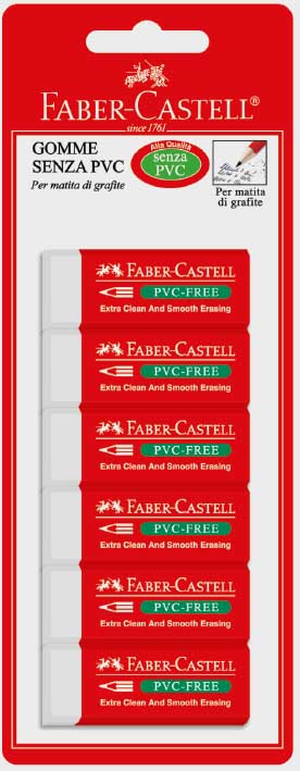 Faber-Castell Gomme Vinile Bianche