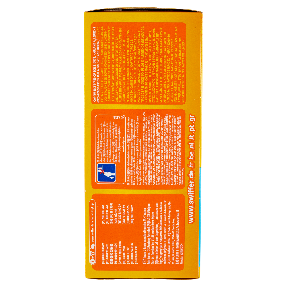 Swiffer Duster Kit Cattura Polvere (1 Manico + 7 Piumini per spolverare)