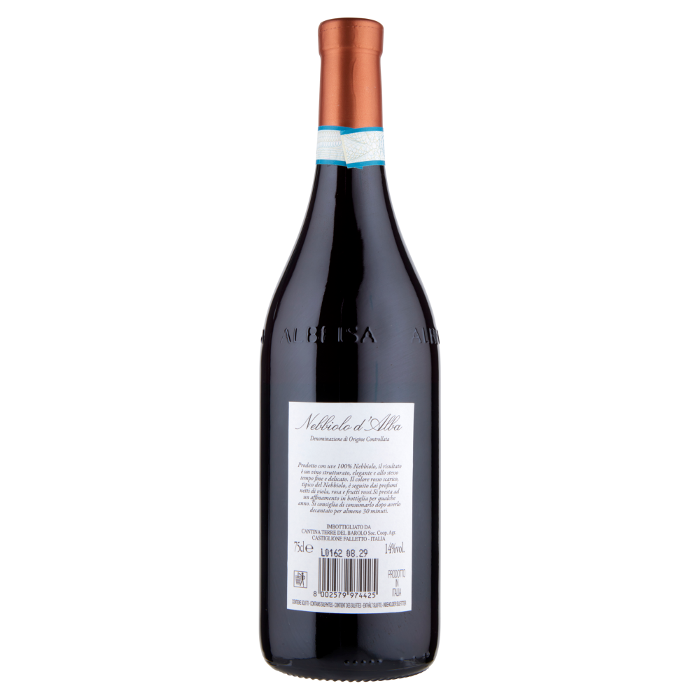 Terre del Barolo Le Terre Nebbiolo d'Alba DOC 75 cl