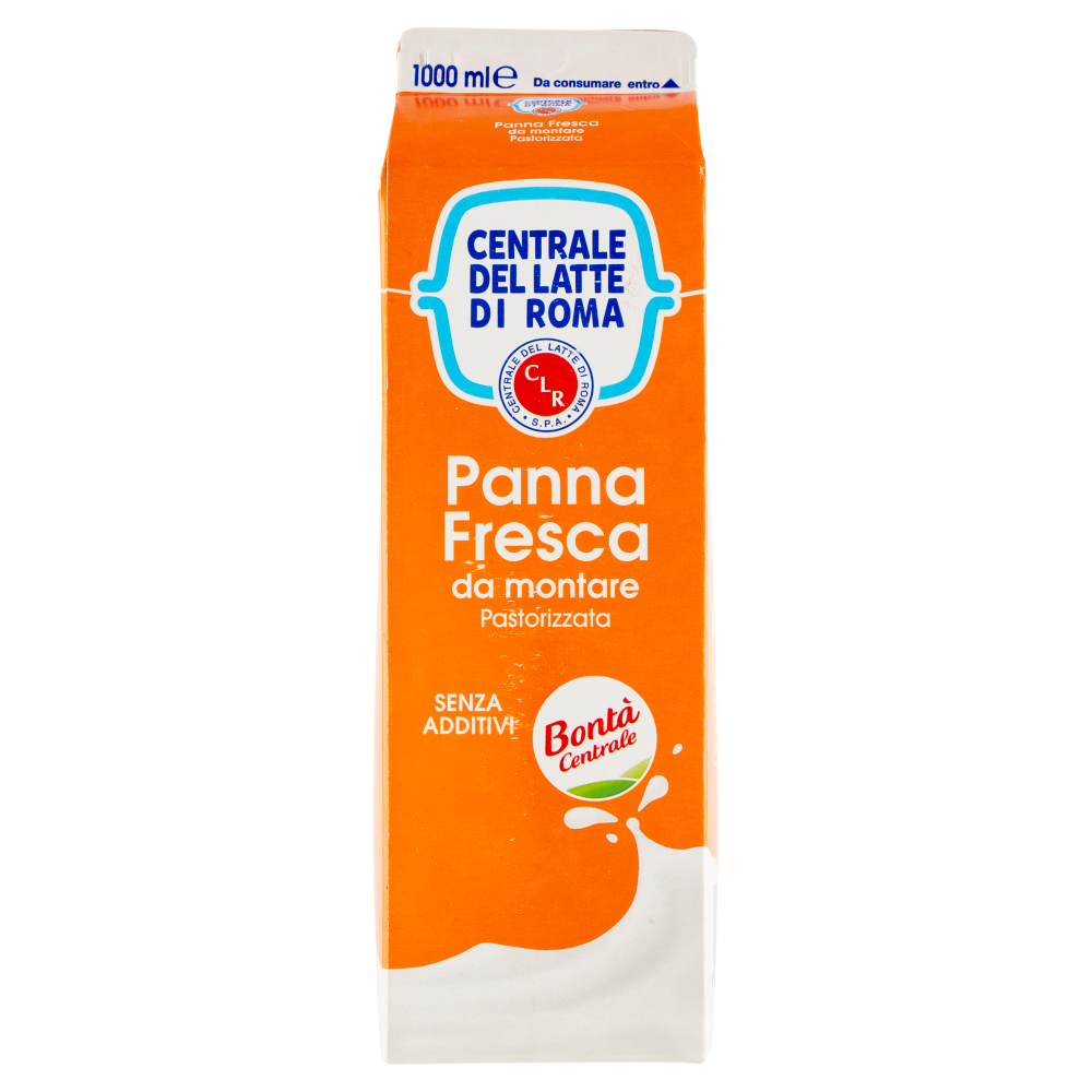 Centrale del Latte di Roma Panna Fresca da montare Pastorizzata 1000 ml