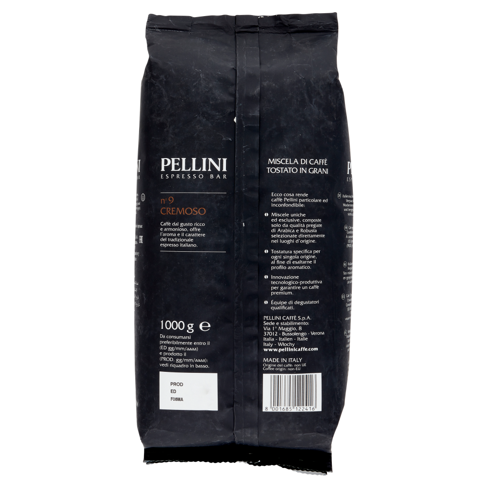 Pellini Espresso Bar n°9 Cremoso 1000 g
