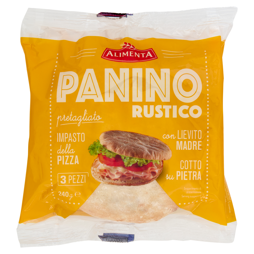 Alimenta Panino Rustico 3 x 80 g