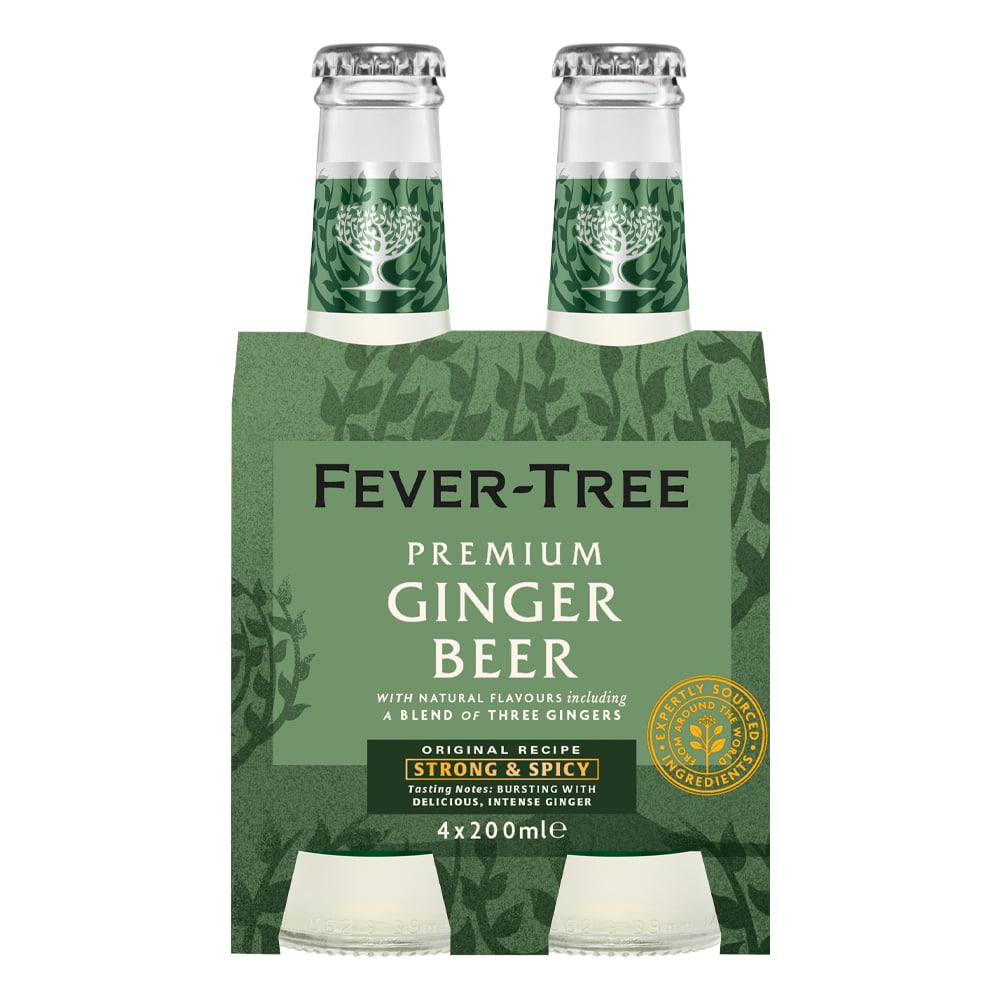 Fever Tree, Ginger Beer 4x20 cl