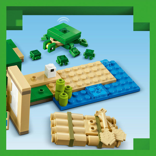 LEGO Minecraft Beach House della tartaruga