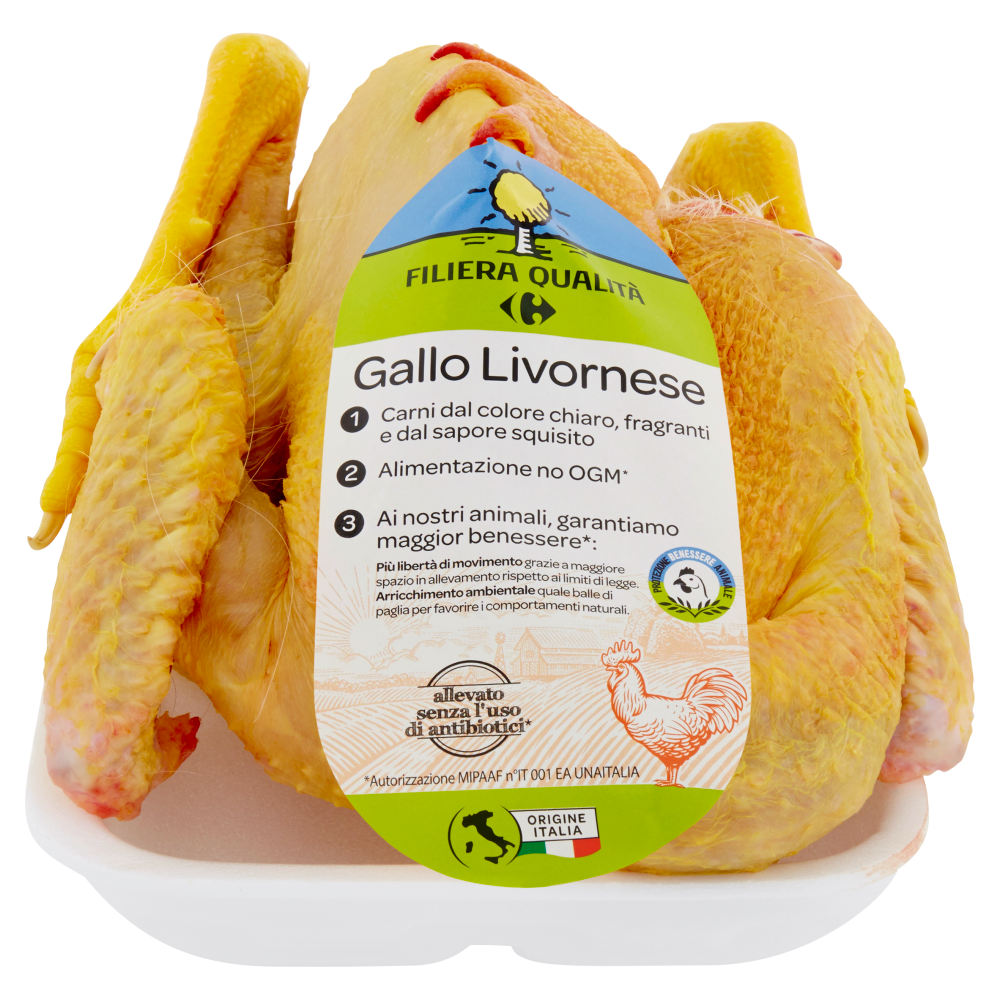 Carrefour Filiera Qualit&agrave; Gallo Livornese Tradizionale