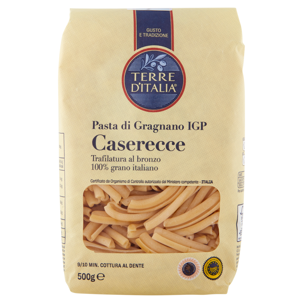 Terre d'Italia Pasta di Gragnano IGP Casarecce 500 g