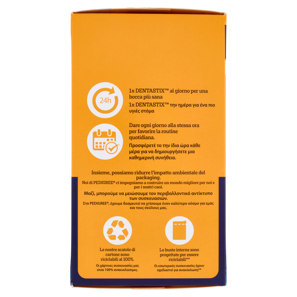 Pedigree Dentastix Snack per igiene orale Cane Piccolo 35 Pezzi 550 g