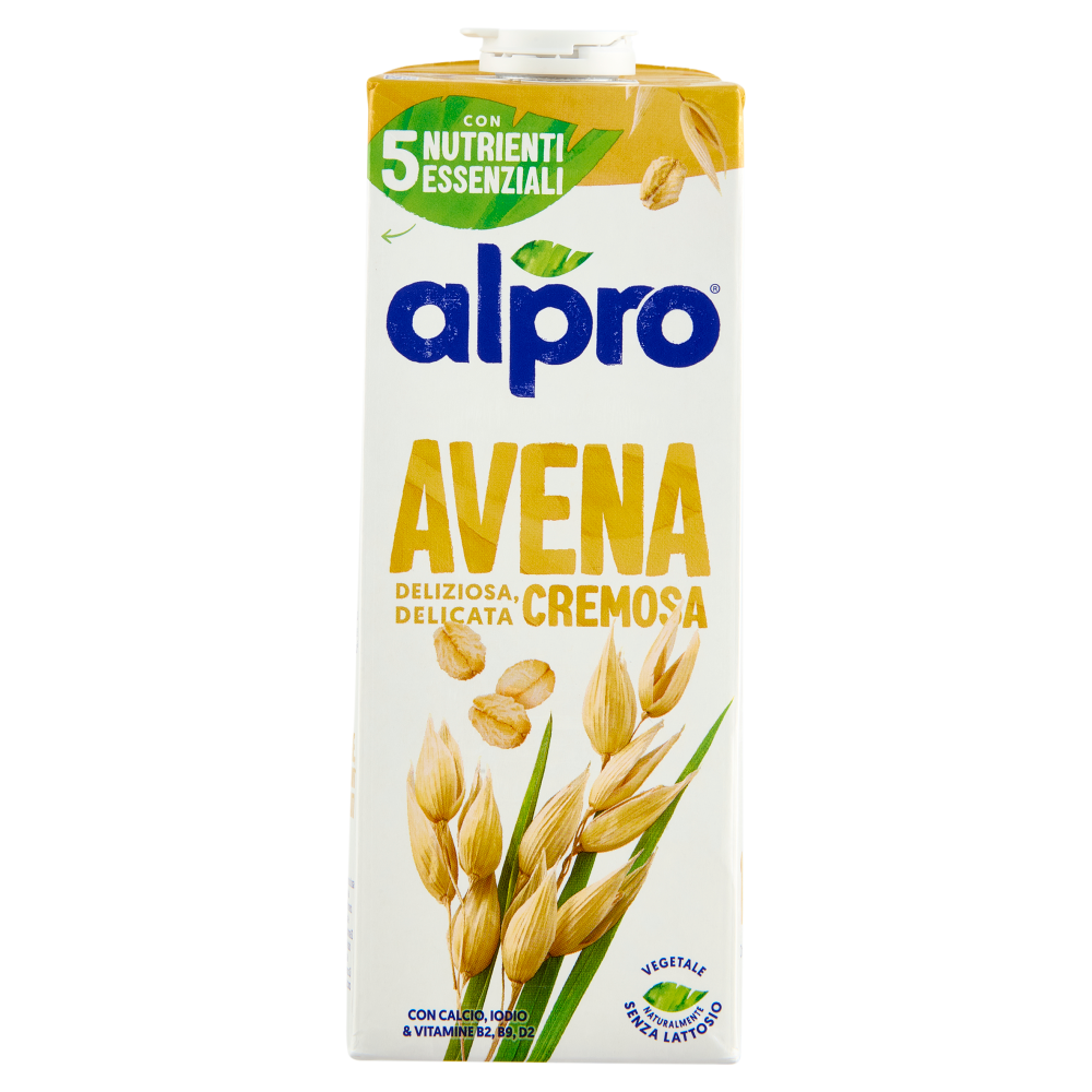 ALPRO Classico Bevanda Vegetale all'Avena, Senza Lattosio, Povero di Grassi, 1l