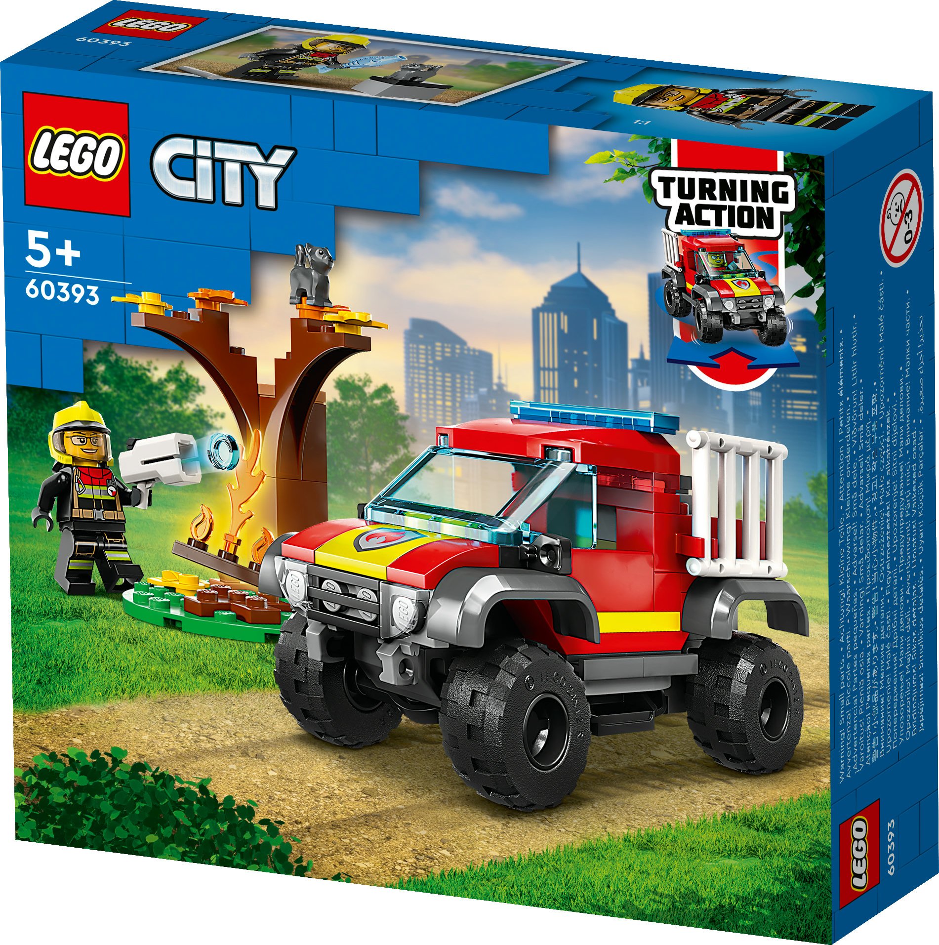 LEGO City Soccorso sul fuoristrada dei pompieri