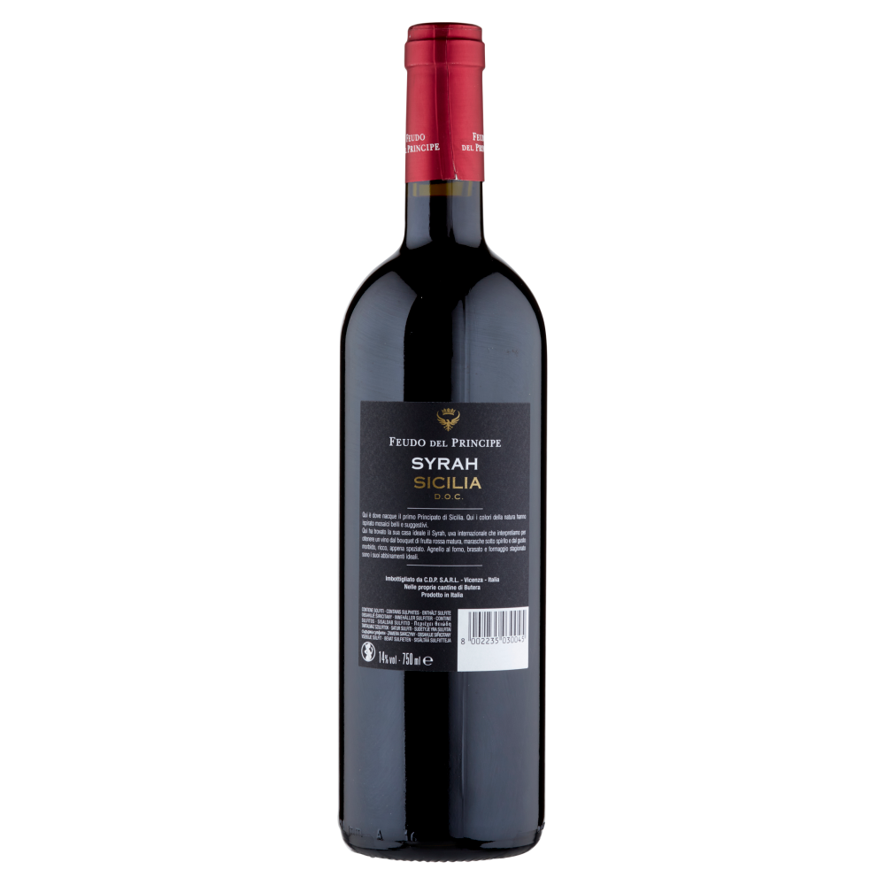 Feudo del Principe Syrah Sicilia D.O.C. 750 ml