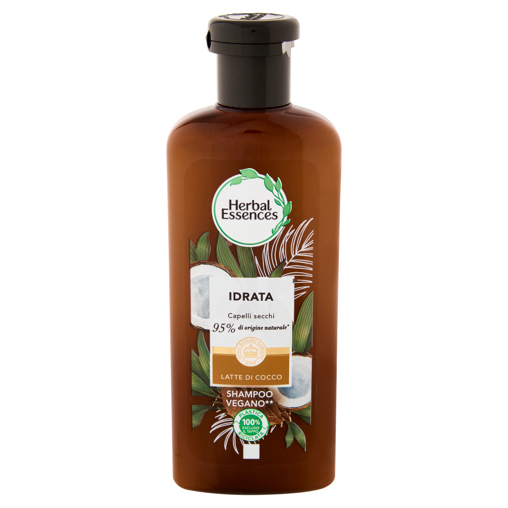Herbal Essences Shampoo Formula Vegana Idrata con Olio di Cocco 250 ml