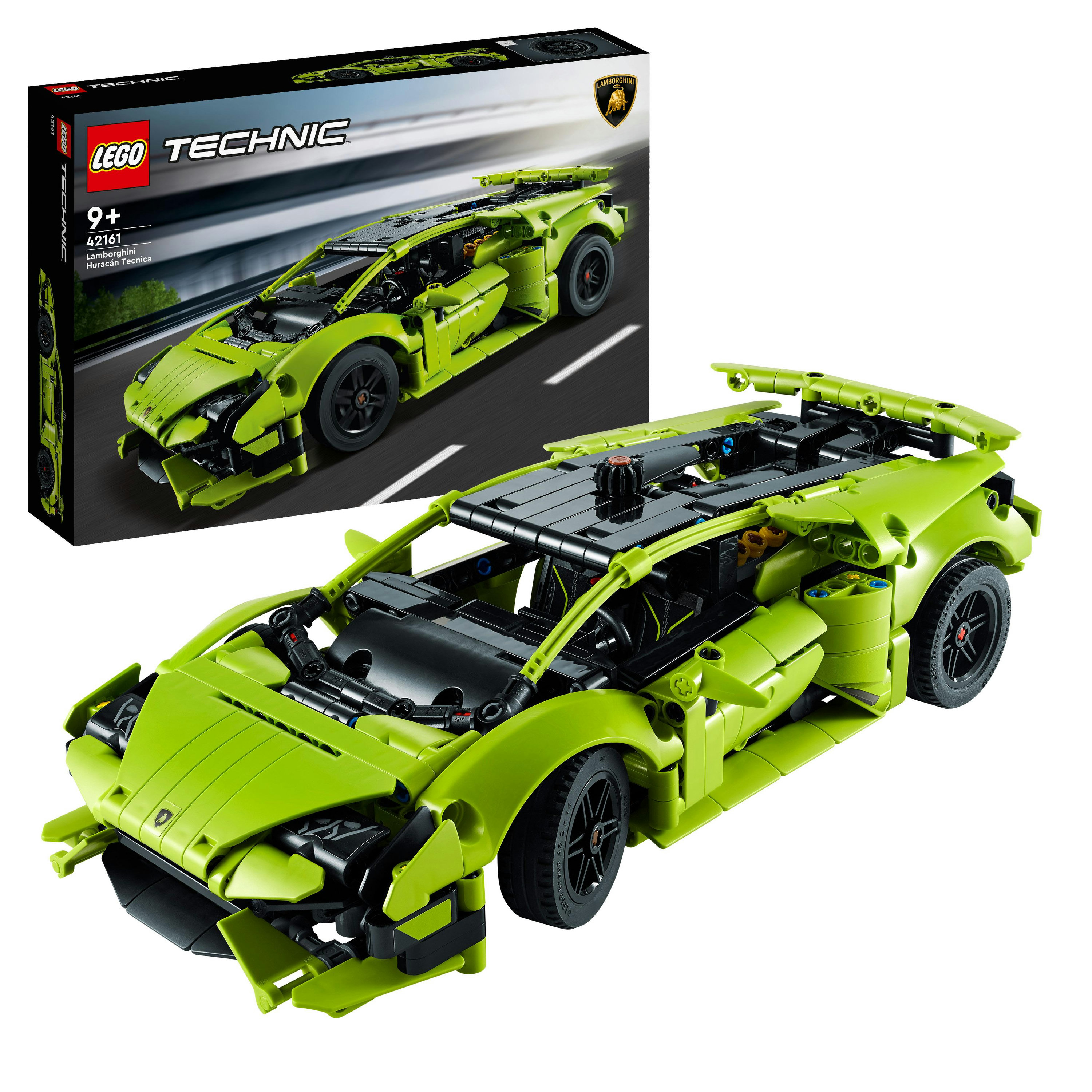 LEGO Technic 42161 Lamborghini Hurac&aacute;n Tecnica, Modellino di Auto da Costruire, Macchina Giocattolo per Bambini