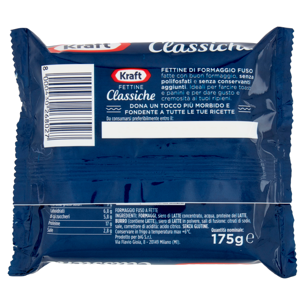 Kraft Fettine Classiche 7 Fette 175 g