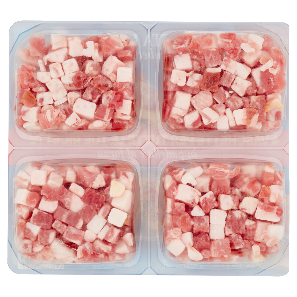 Fratelli Beretta Pancetta Dolce a cubetti 4 x 75 g
