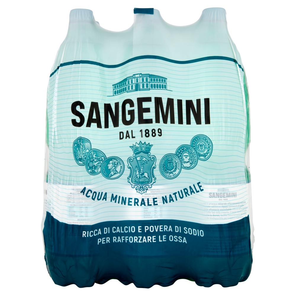 Sangemini Acqua Minerale Naturale 6 x 1,5 L