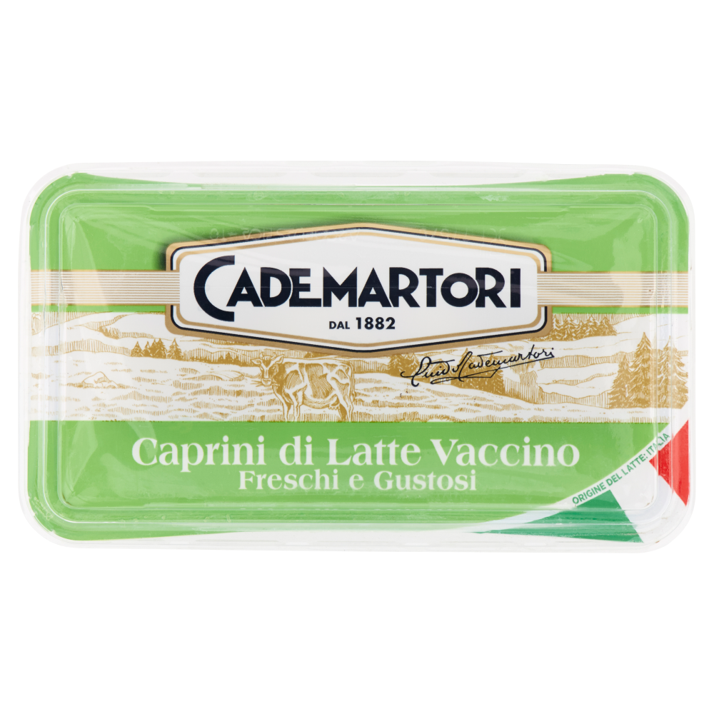 Cademartori Caprini di Latte Vaccino 2 x 80 g
