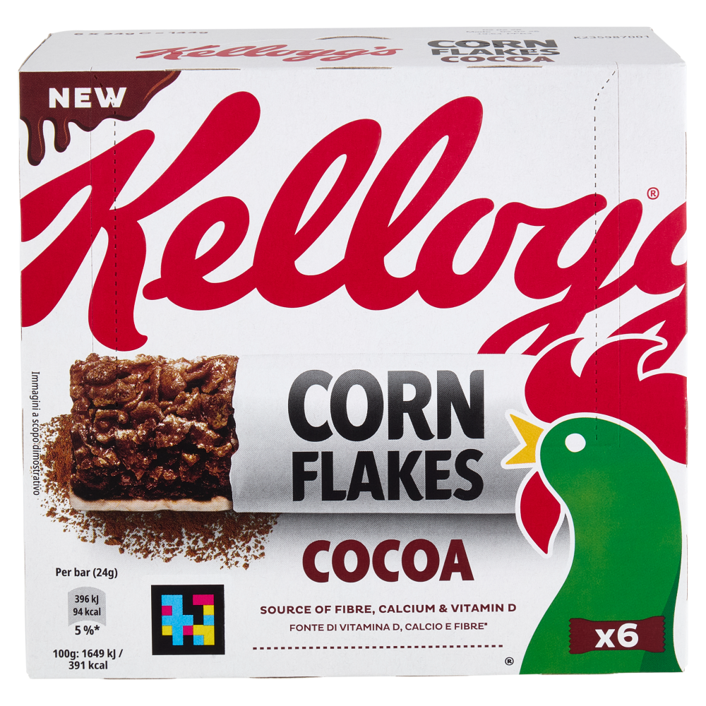 Kellogg's Corn Flakes Cocoa 6 x 24 g