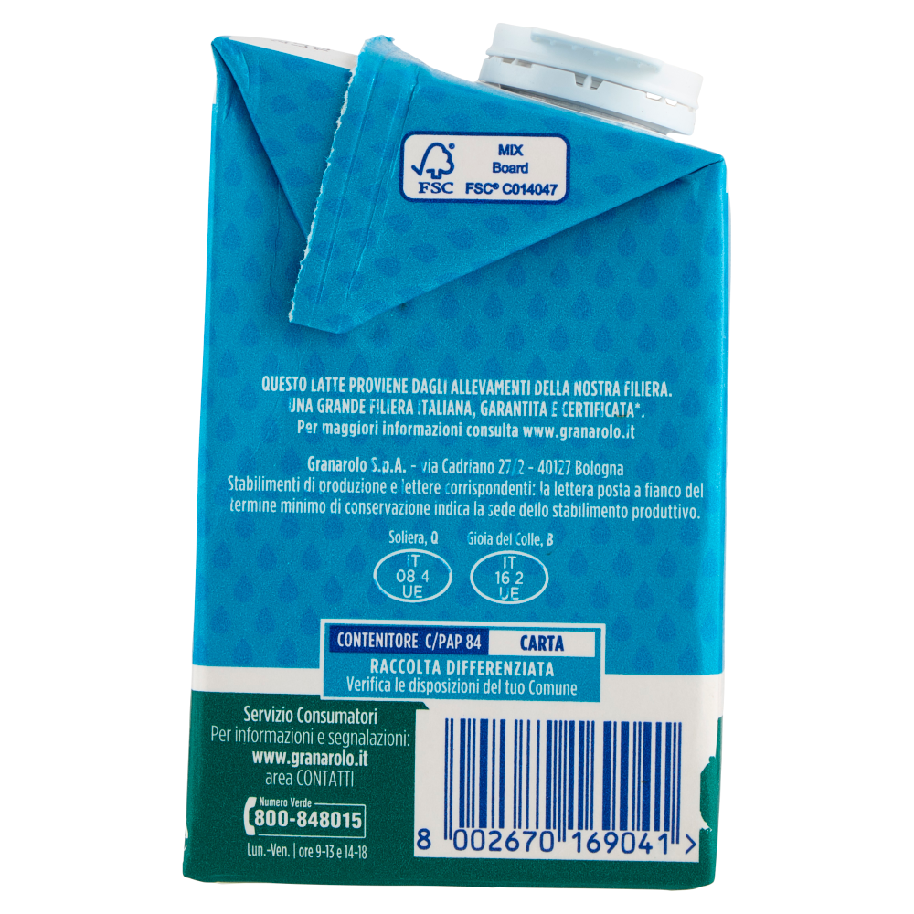 Granarolo Parzialmente Scremato UHT a Lunga Conservazione 500 ml