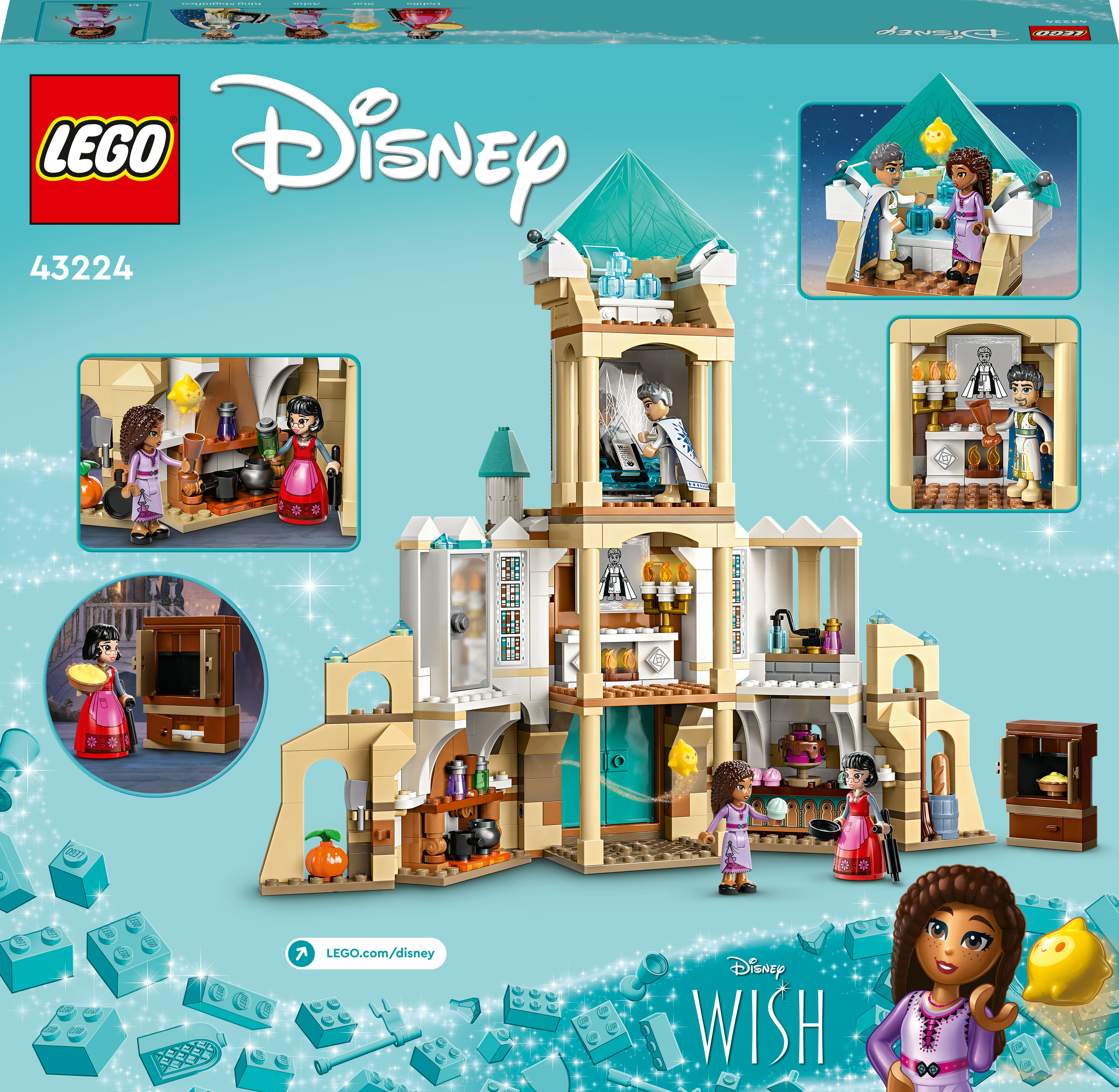 LEGO Disney Princess Il castello di Re Magnifico