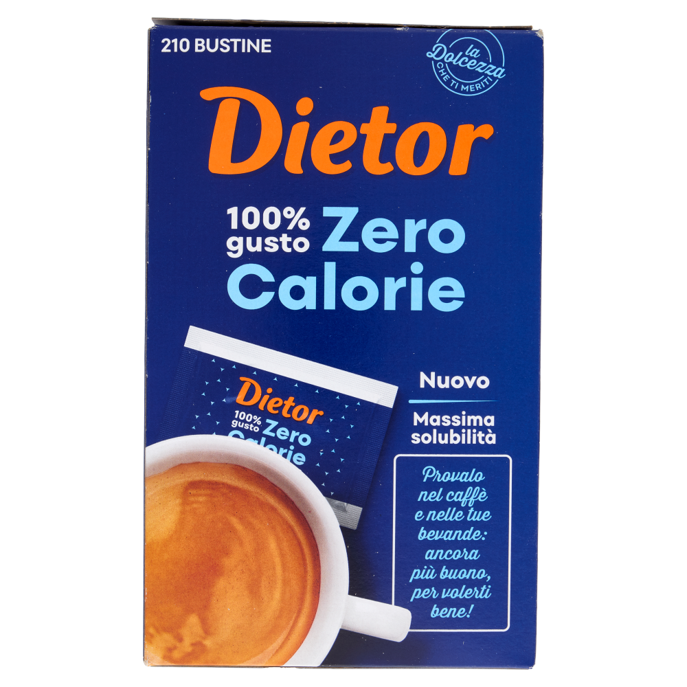 Dietor Zero Calorie Bustine 210 x 0,8 g