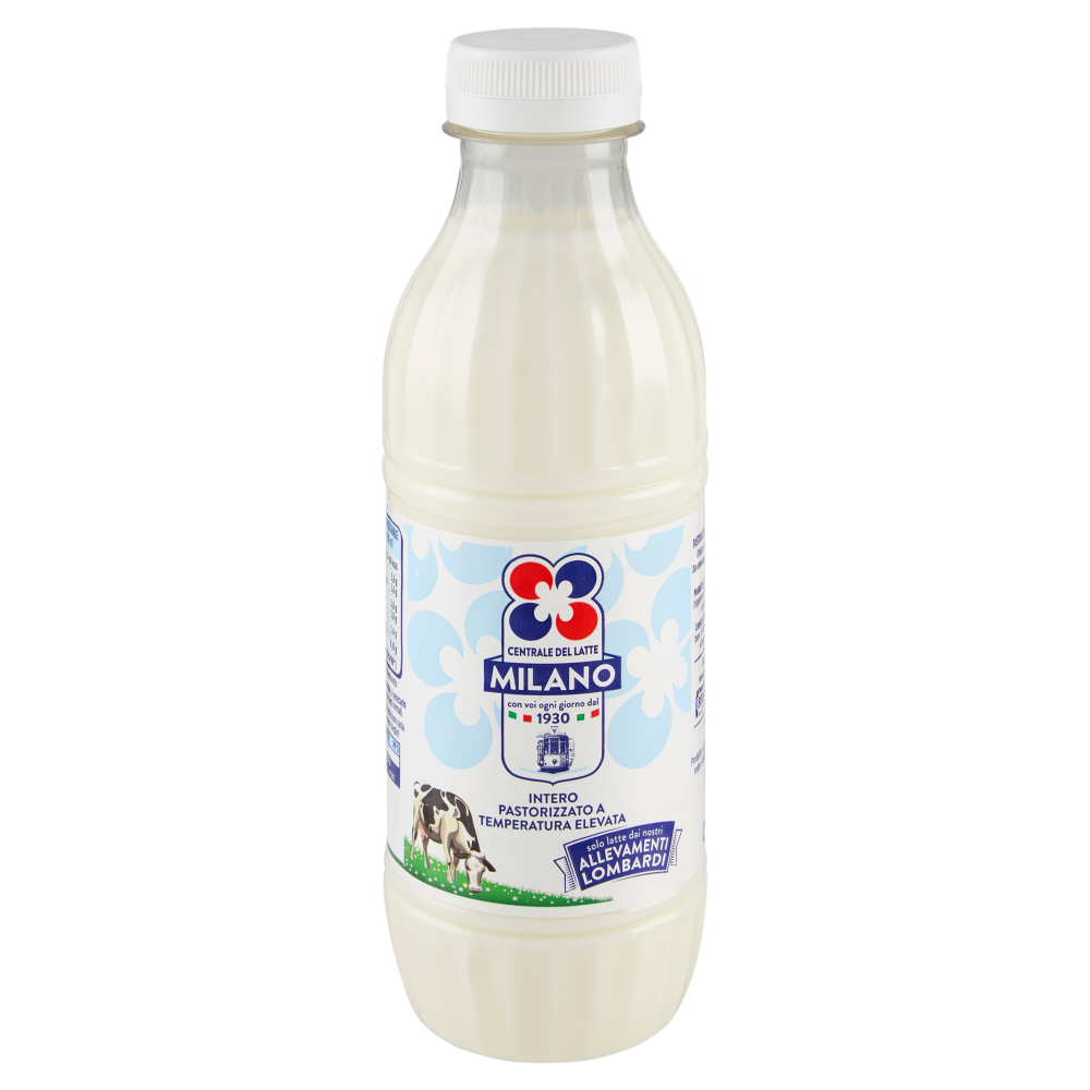 Centrale del Latte Milano Intero Pastorizzato a Temperatura Elevata 0,5 L