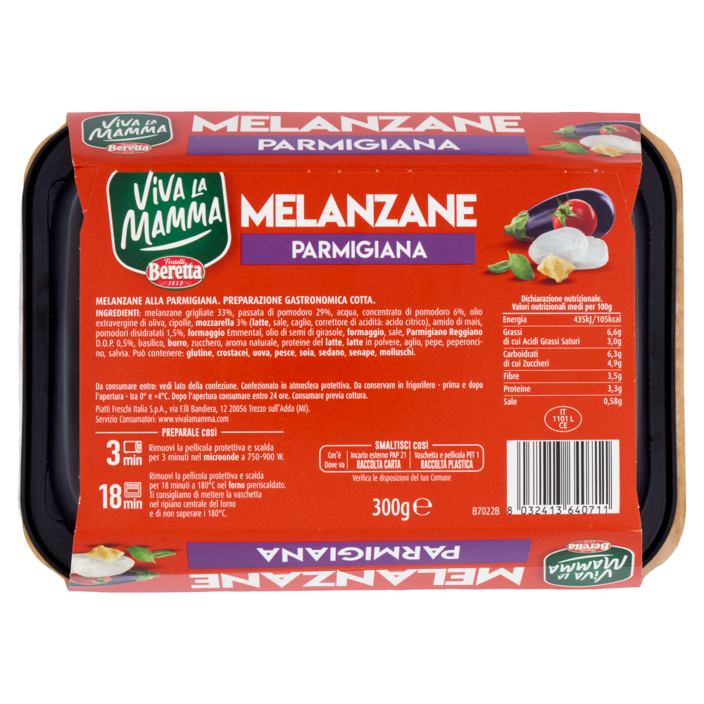 Viva la Mamma Melanzane Parmigiana 300 g