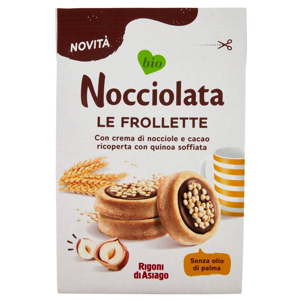 Rigoni di Asiago Nocciolata le Frollette bio 250 g