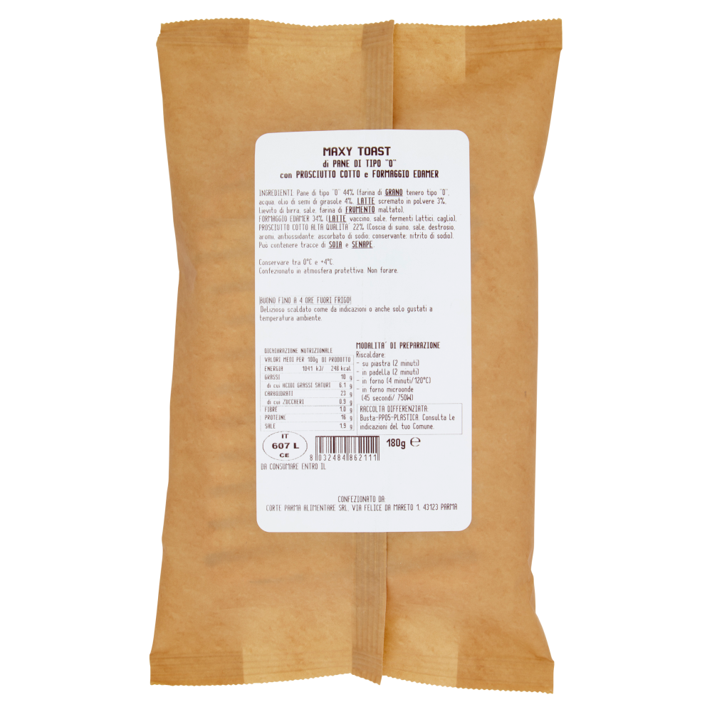 Amoretti Toast cotto & edamer 180 g