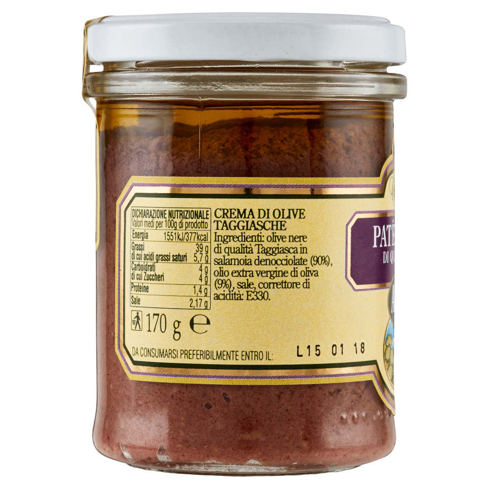 Alberti Paté di Olive di Qualità Taggiasca 170 g