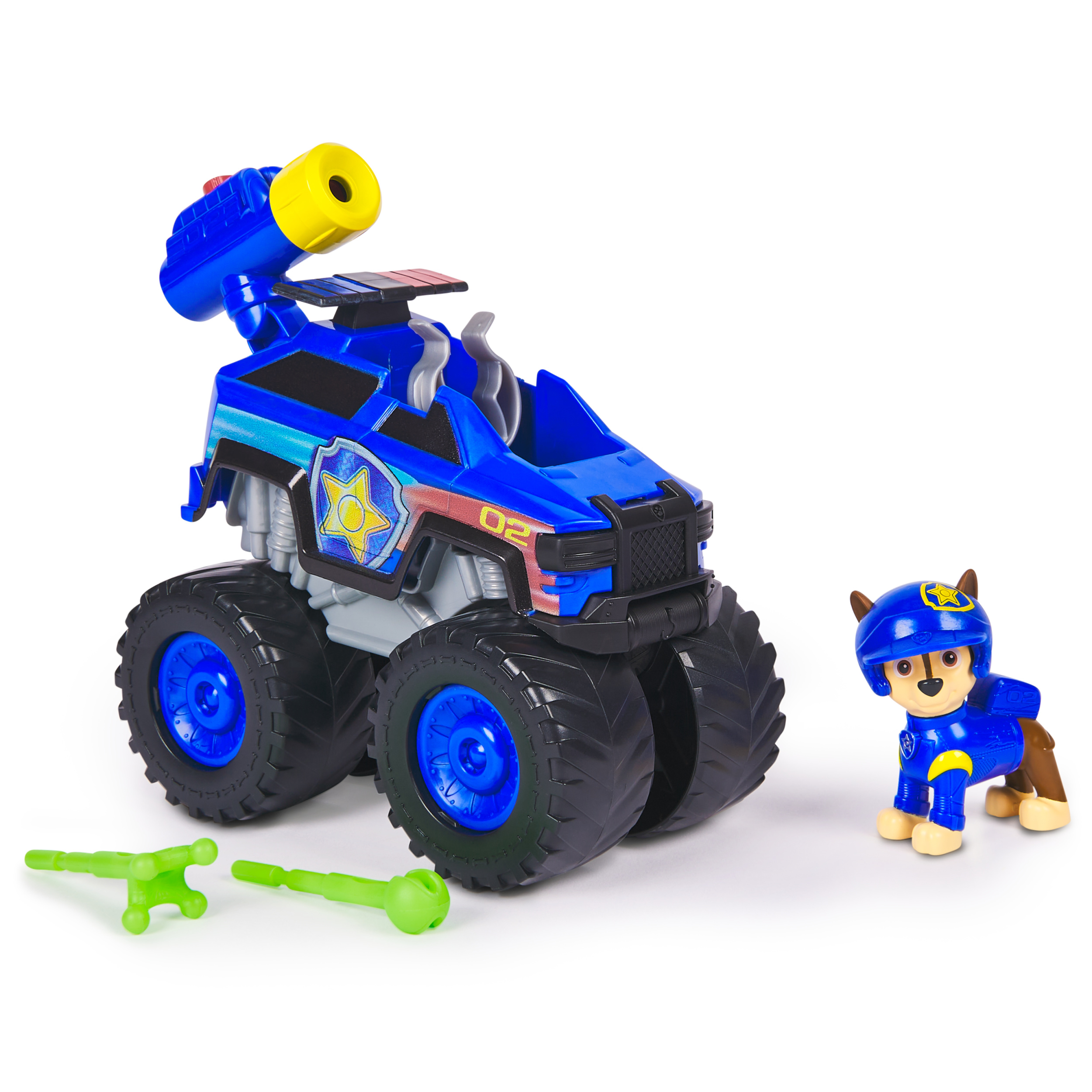 PAW Patrol : Rescue Wheels, bulldozer di Rubble, veicolo giocattolo con trasformazione e action figure collezionabile, giocattoli per bambini e bambine da 3 anni in su
