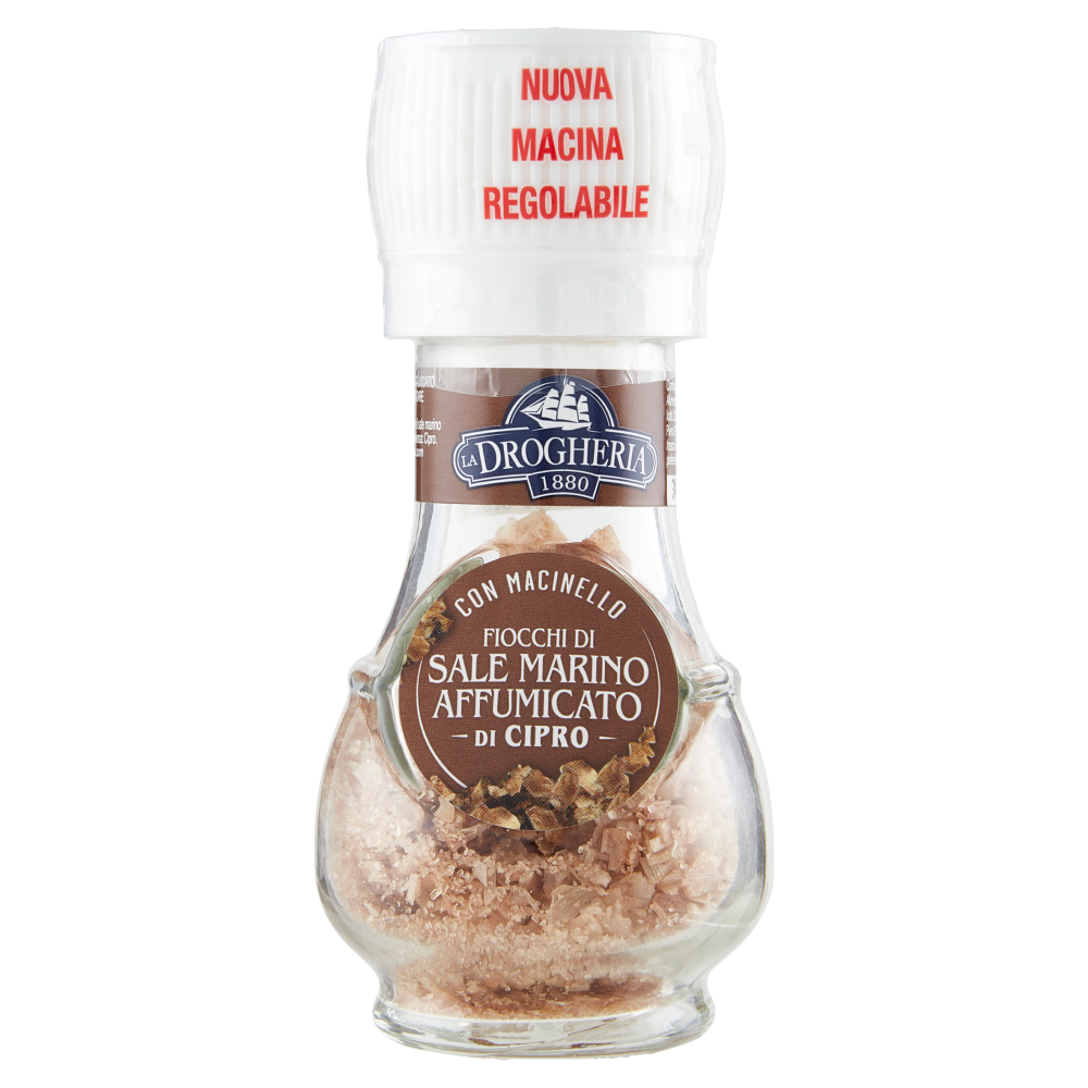 La Drogheria 1880 Fiocchi di Sale Marino Affumicato di Cipro 45 g