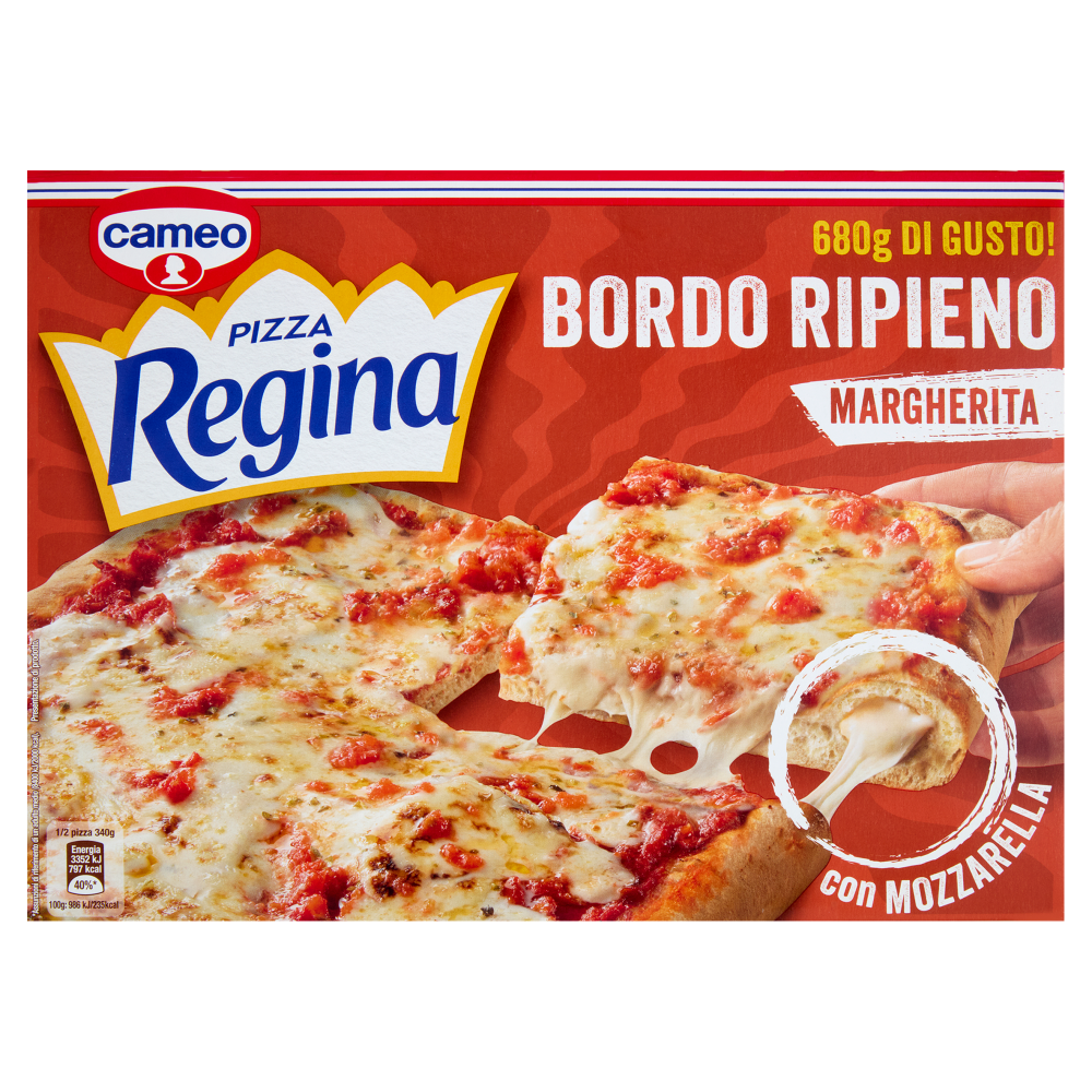cameo Pizza Regina Bordo Ripieno Margherita 680 g