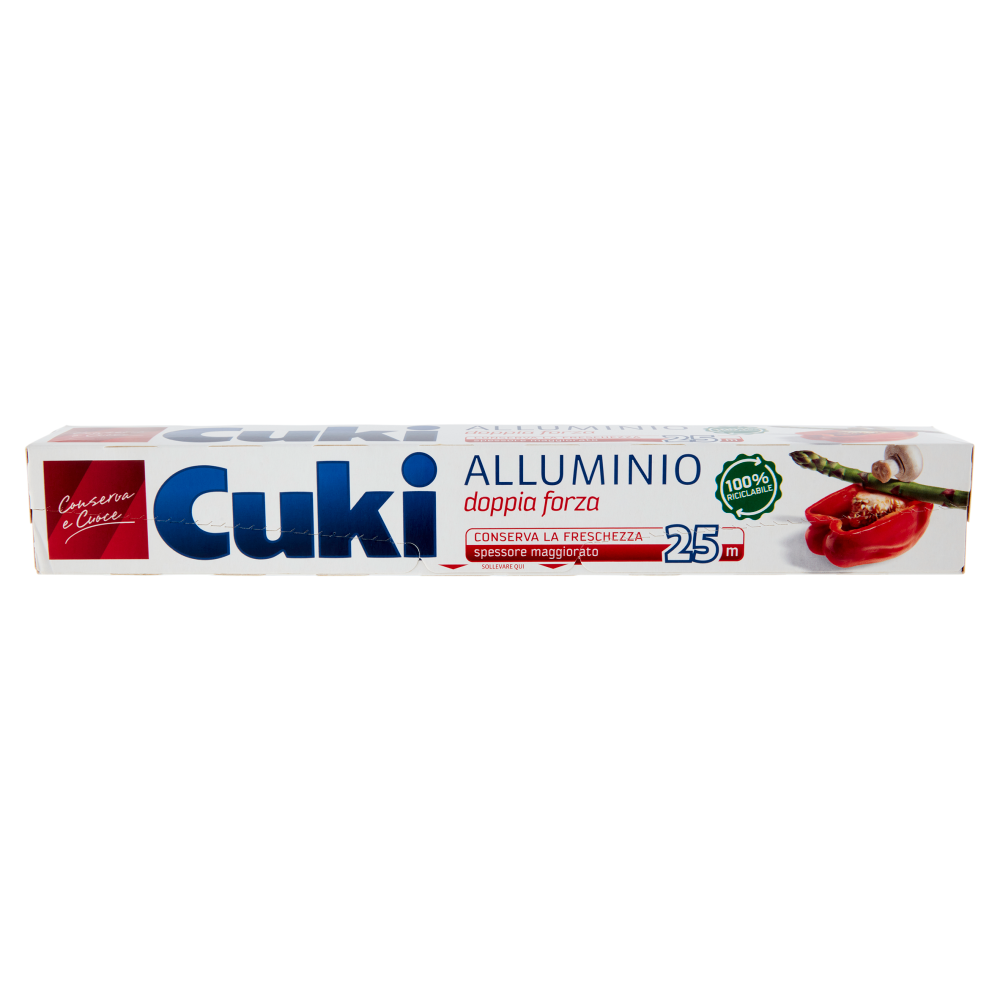 Cuki Conserva e Cuoce Alluminio doppia forza 25 m
