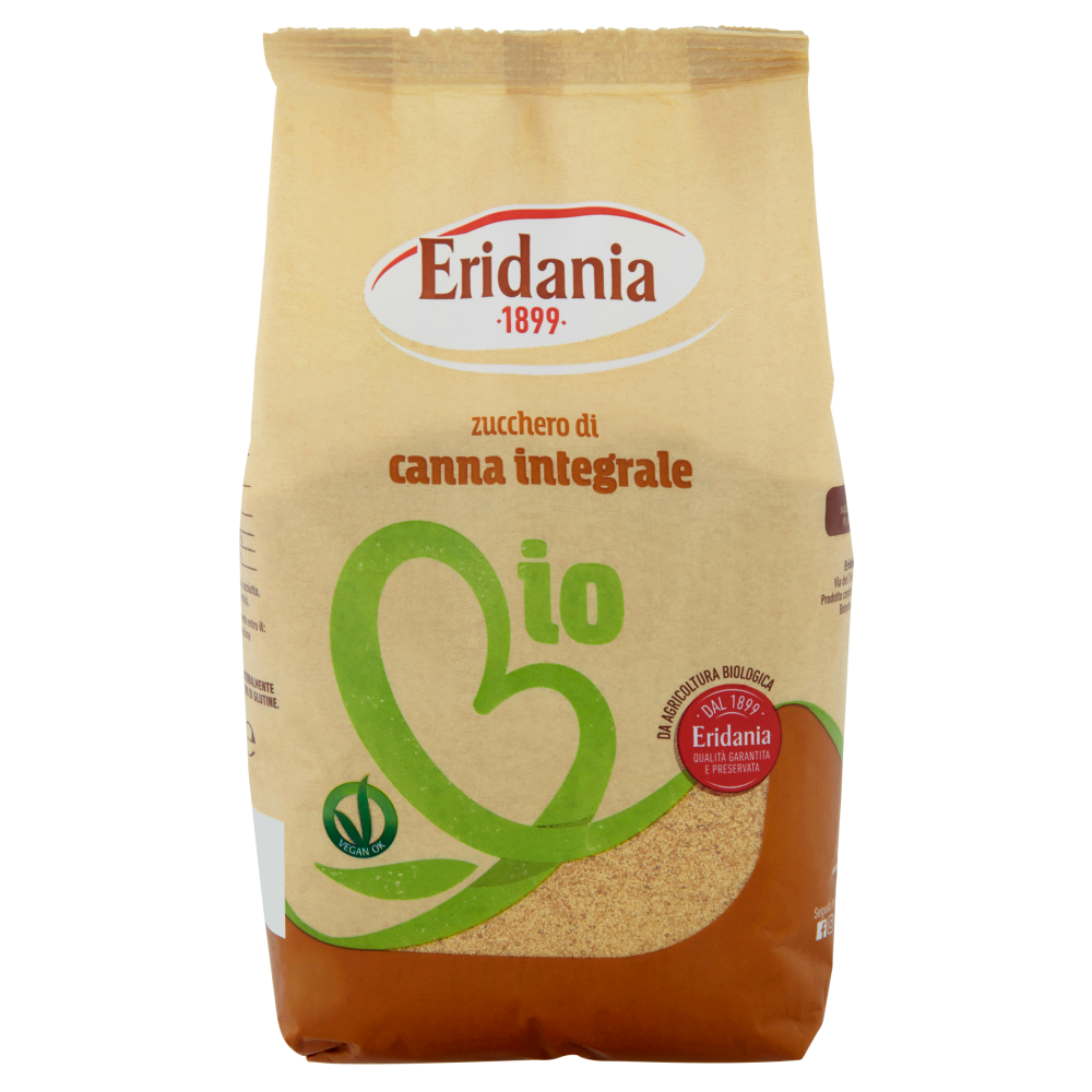 Eridania zucchero di canna integrale Bio 500 g