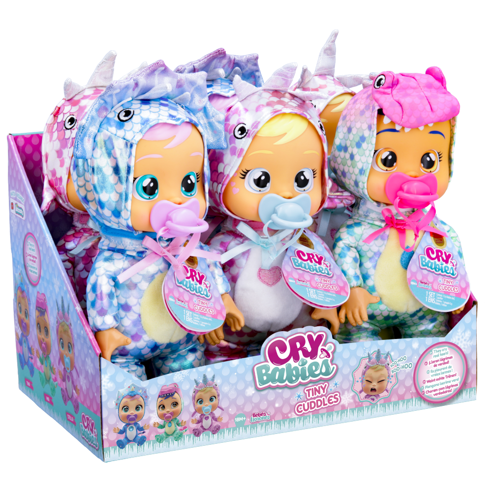 IMC Toys Cry Babies Tiny Cuddles Dinos