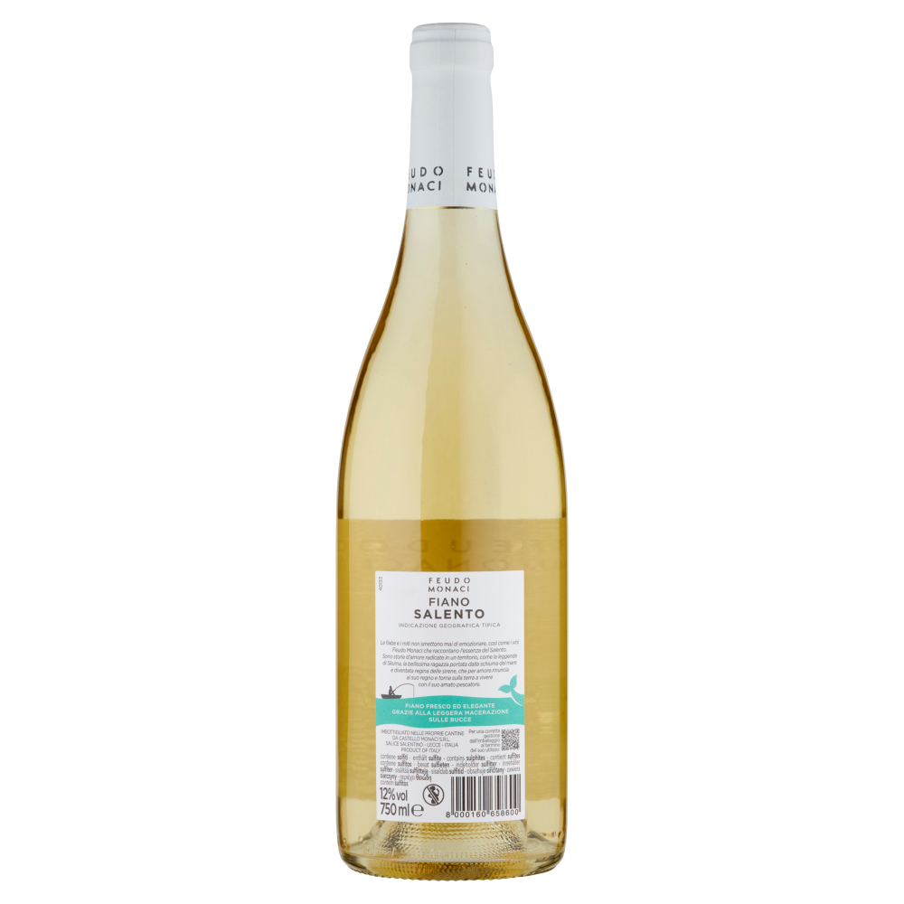 Feudo Monaci Fiano Salento IGT 750 ml