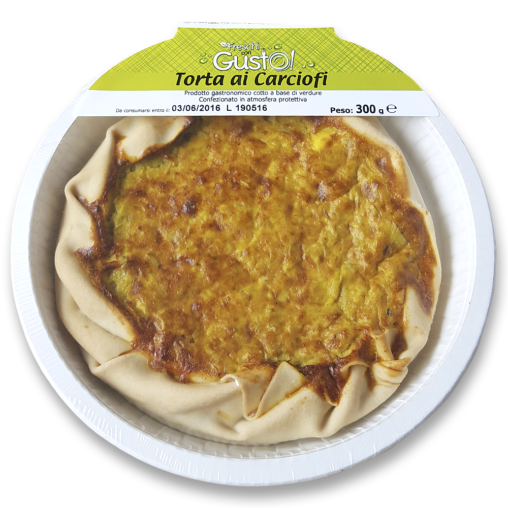 TORTA CARCIOFI 300 g. 