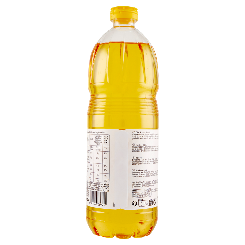 Simpl Olio di semi di Mais 1 L