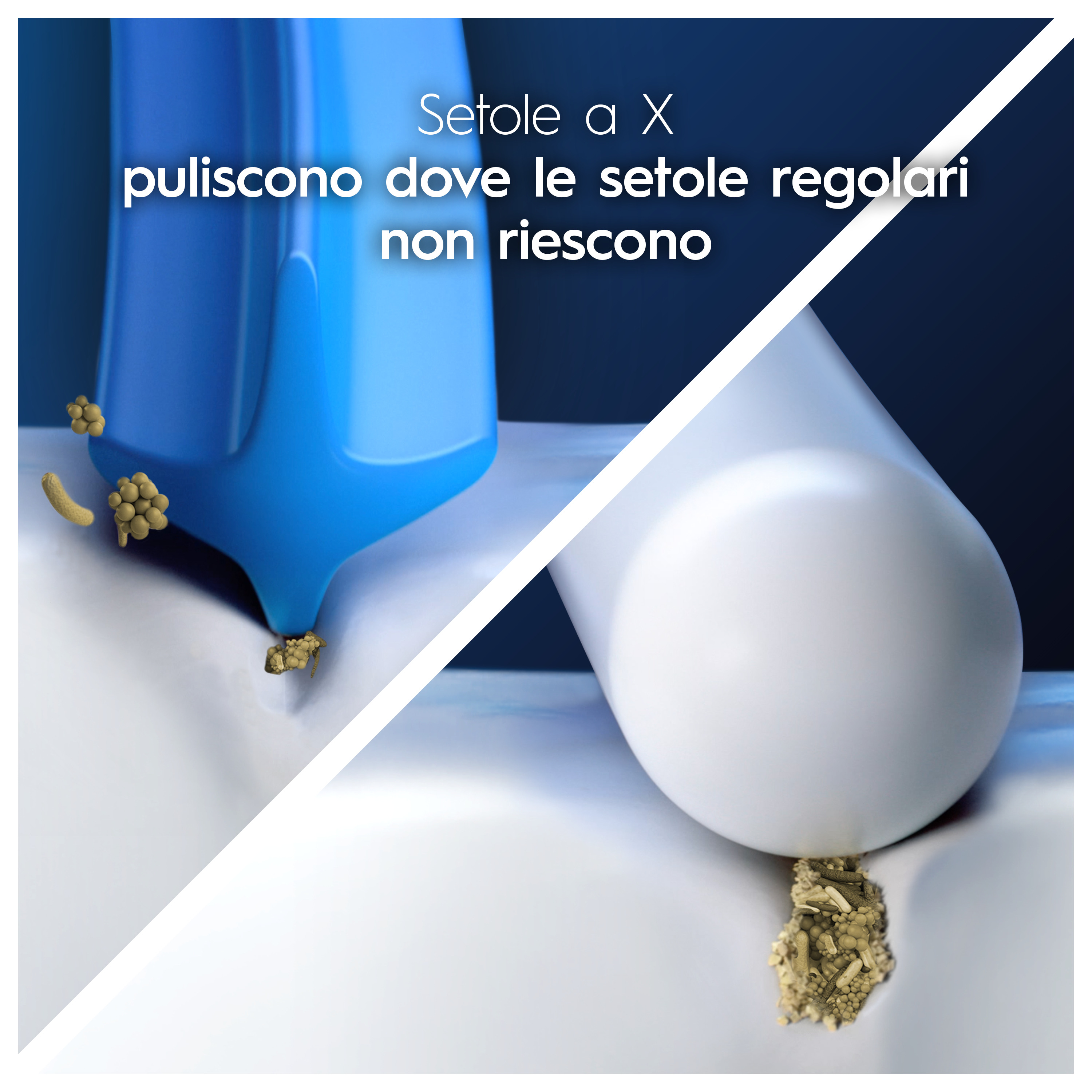 Oral-B Testina Di Ricambio PRO Precision Clean Bianca. Confezione da 10 Testine