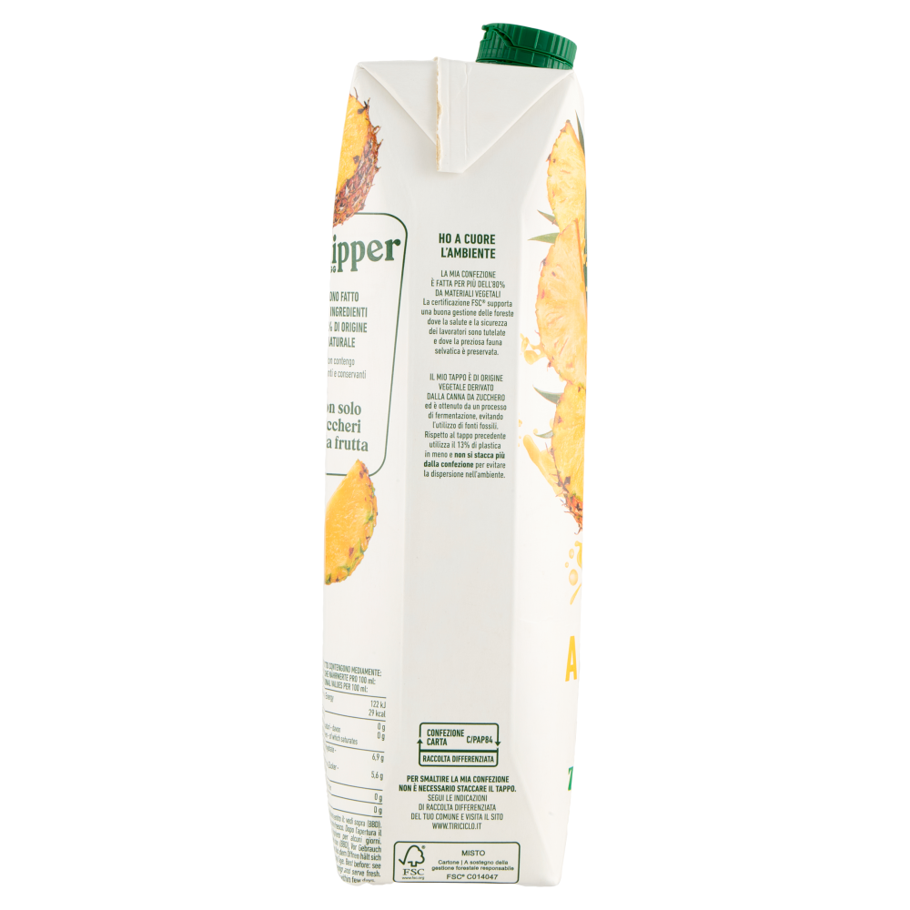 Zuegg Skipper Ananas Senza zuccheri aggiunti 1000 ml