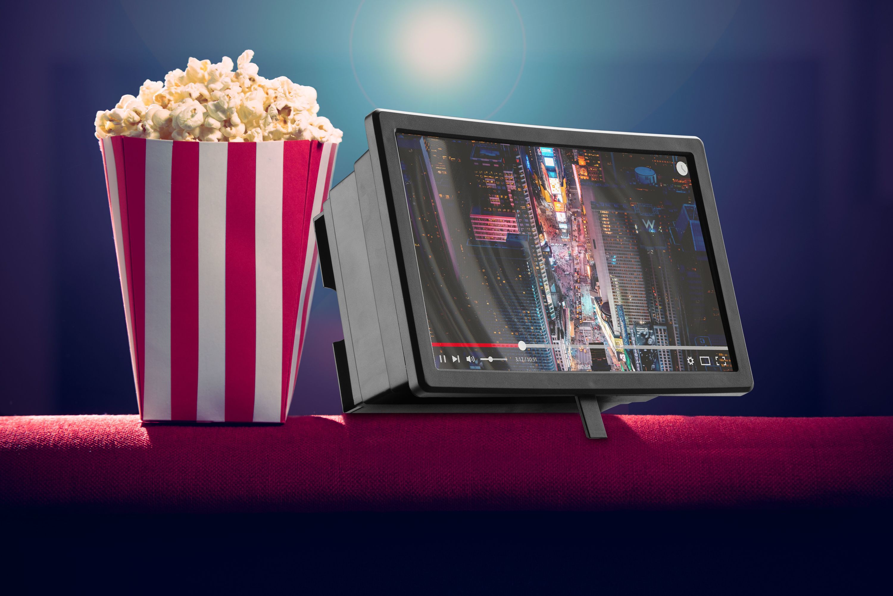 Tech Pop Movie Theater - Universale Amplificatore video per smartphone
