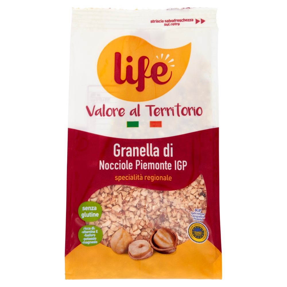 Life Valore al Territorio Granella di Nocciole Piemonte IGP 200 g
