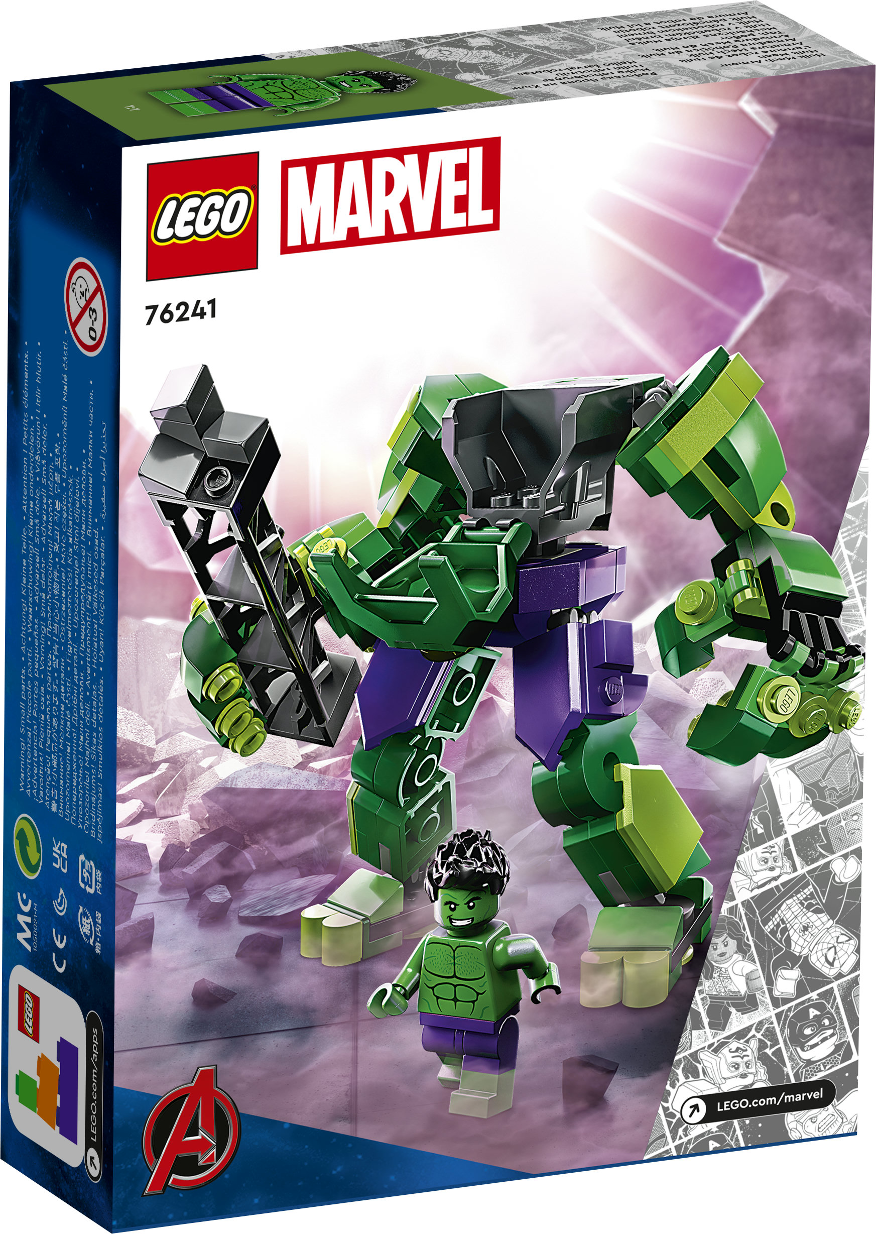 LEGO Marvel Avengers Armatura Mech Hulk